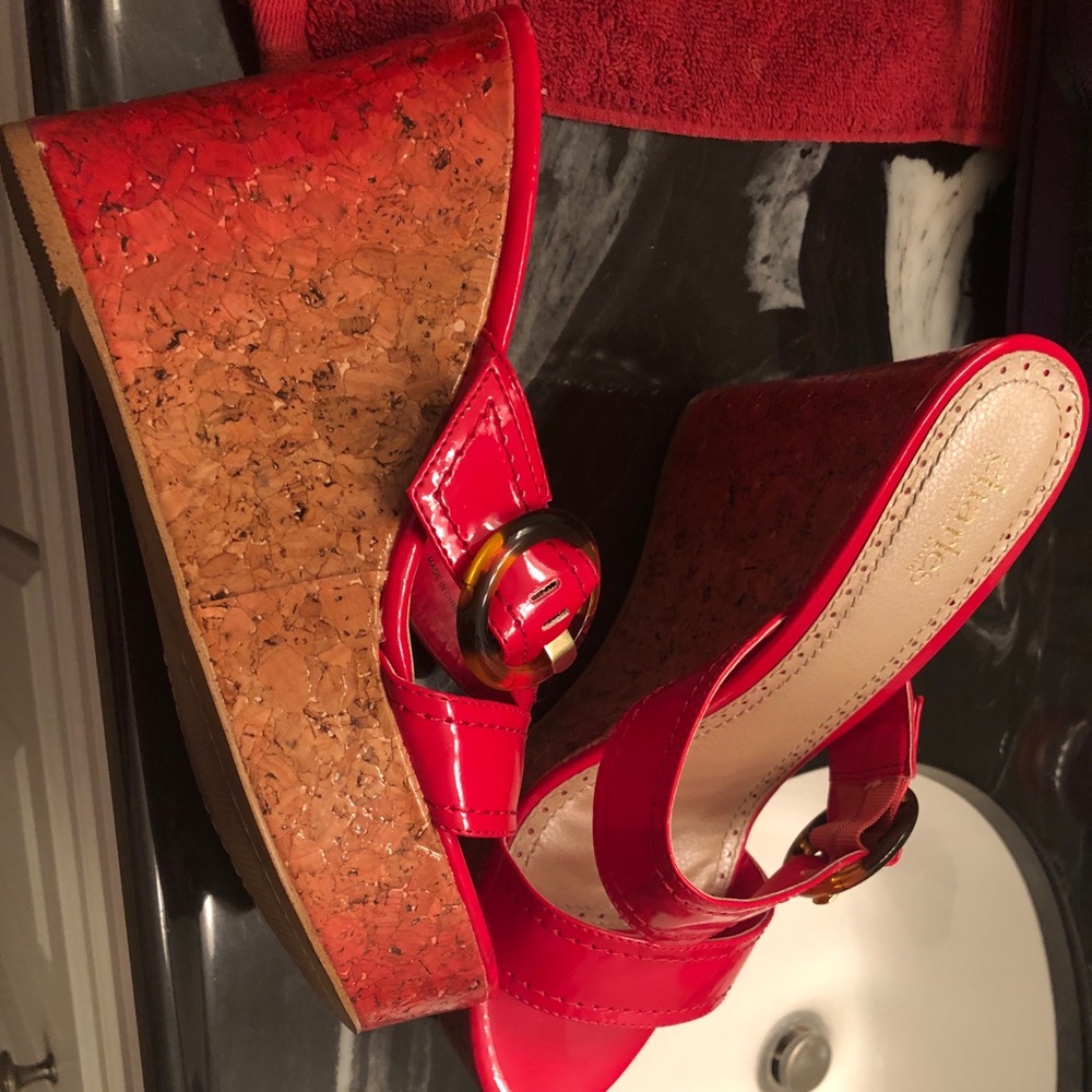 Designer Charles David Wedges worn once